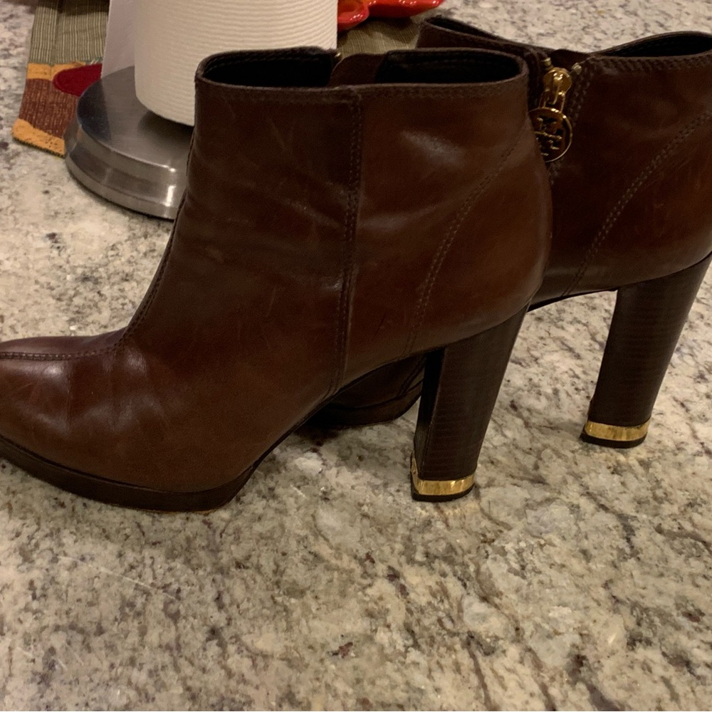 Tory Burch high heel brown boots